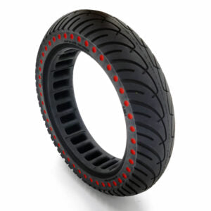 Ruota Piena In Gomma 10x2.50 Per Monopattino Elettrico E Go-Kart - Colore Nero - Foto 3