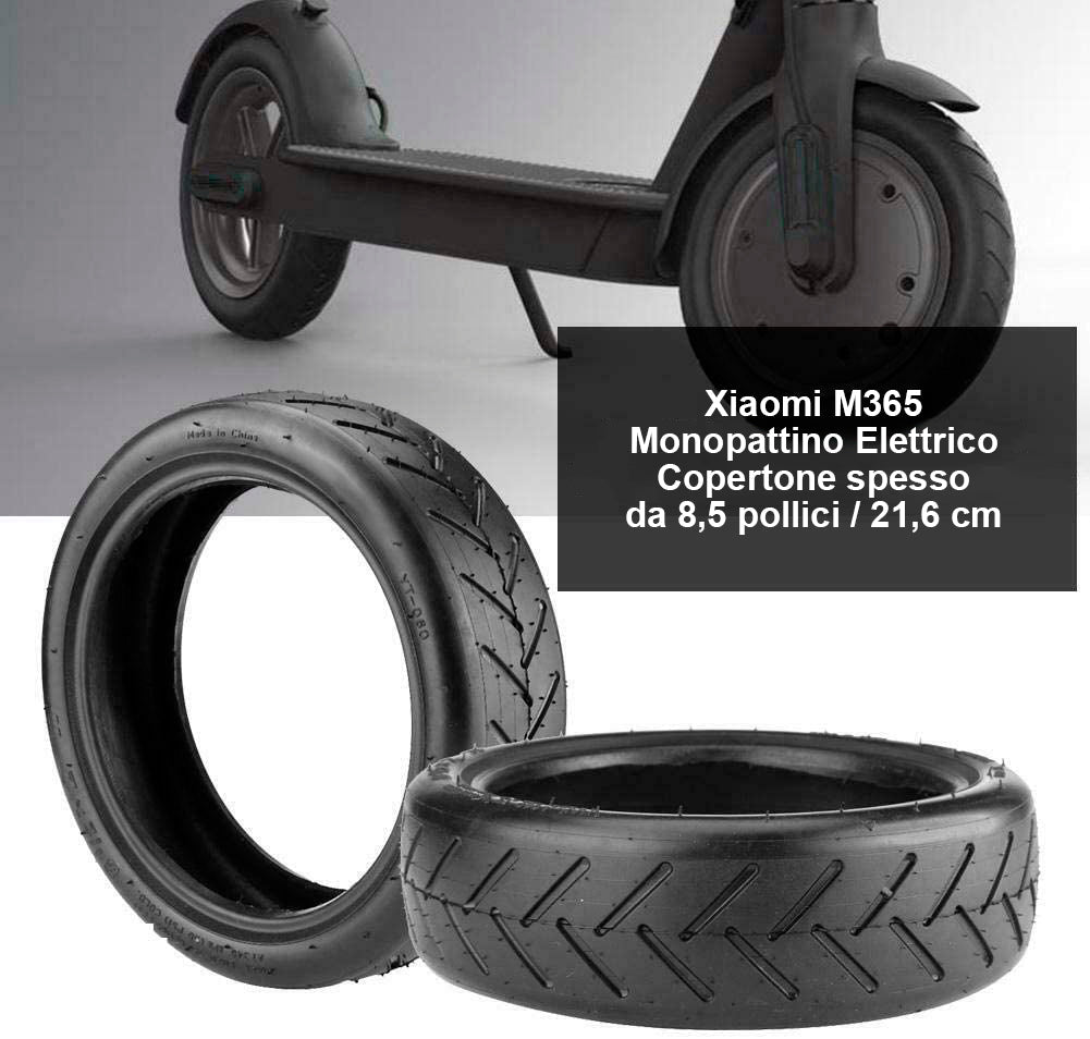 Pneumatico 8.5x2 per monopattino elettrico XIAOMI M365 Essential, 1S, Pro/2