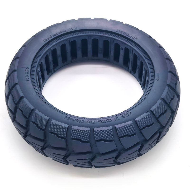 PNEUMATICO pieno gomma solida ruota Off Road 10X2.75 pollici monopattino Kugoo G3, Engwe S6, Ducati, Lexgo, Aerlang, Hitway ed altri ( 70/65-6.5)