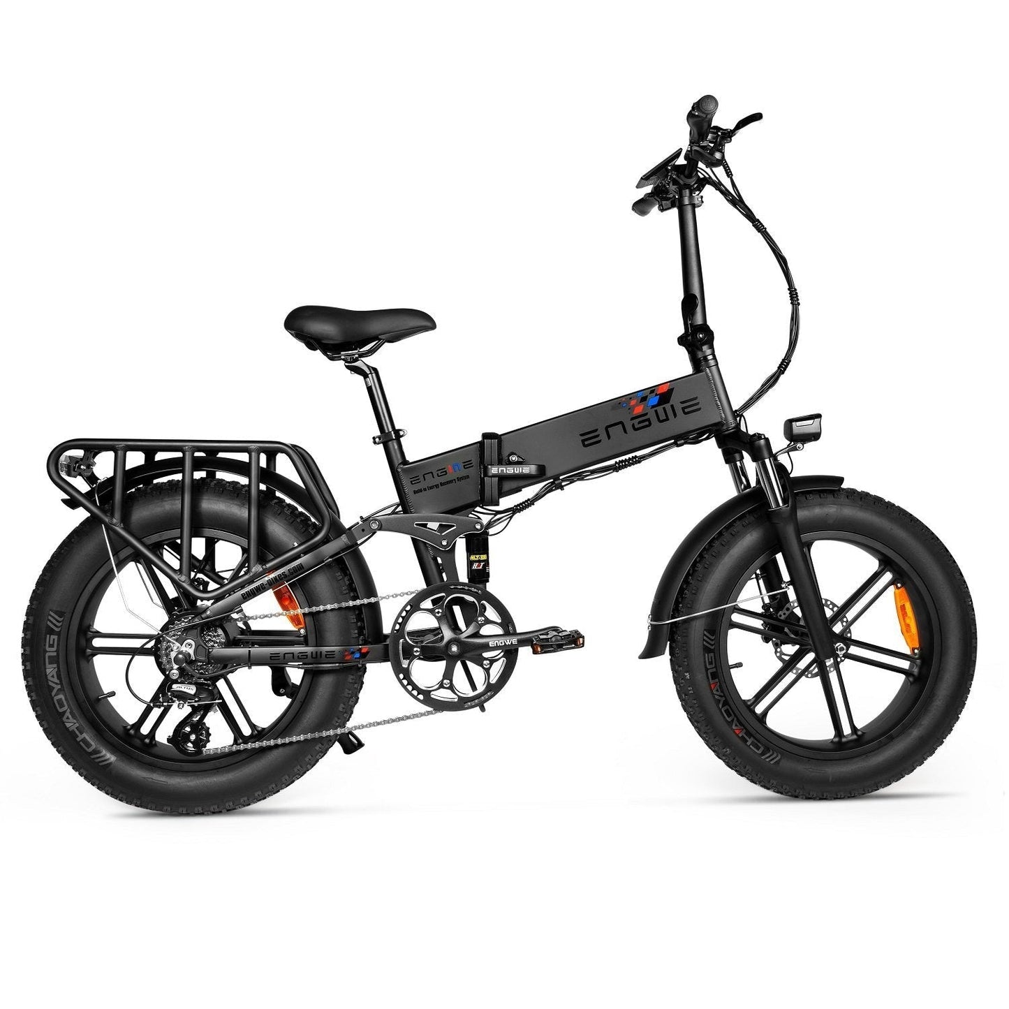 ENGWE ENGINE PRO | Upgraded Versione | Bicicletta Elettrica | Pieghevole | Ruote Fat | Motore 750W (1000W picco) | 48V 16Ah | Autonomia 120km | GARANZIA ITALIANA