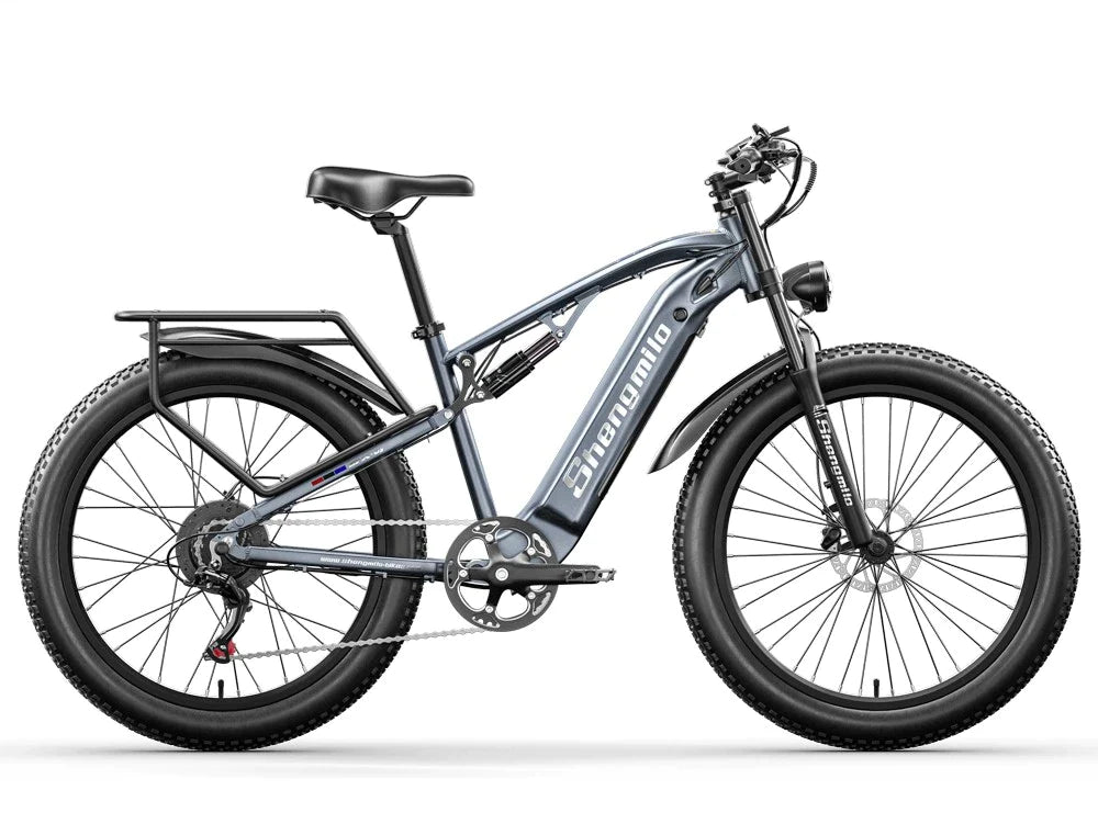 SHENGMILO MX05 | BAFANG Motore 500W (PICCO 1000W) | LG Batteria 48V 15AH | 26X3.0 Fat Tire E-Bike Bicicletta Elettrica | 42km/h 60km con Freno Idraulico