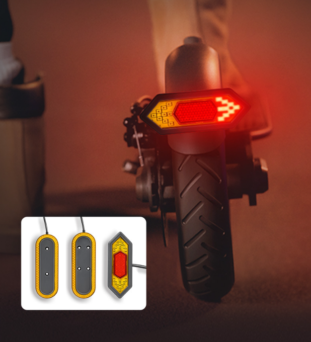 Indicatore di direzione per monopattini elettrici accessorio per Xiaomi pro 2/ M365/ M365pro