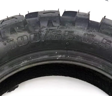 Pneumatico Tubeless Off Road 11 pollici 100/65-6.5 OFFROAD per BOYUEDA, Lexgo, RX1 e altri