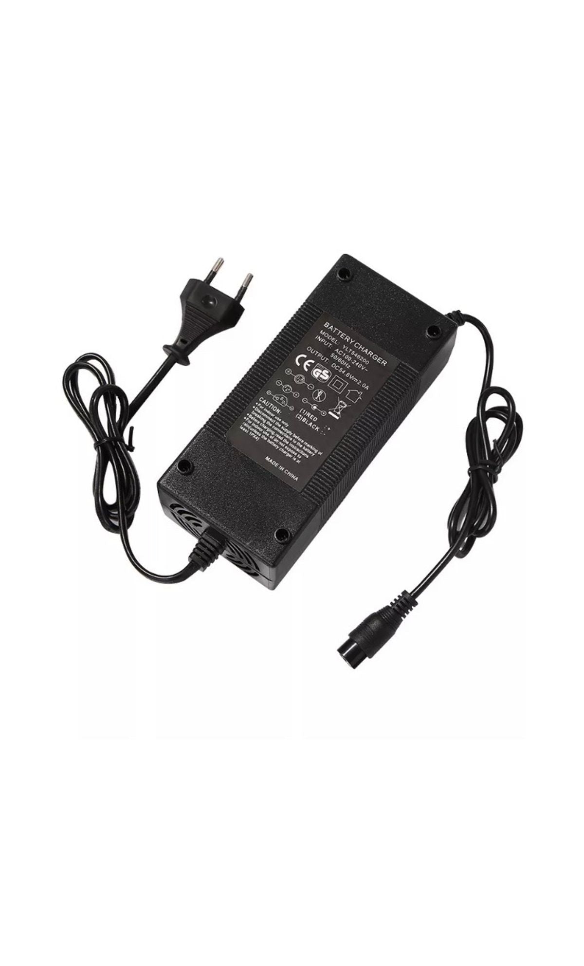 Carica Batteria 54.6V compatibile per monopattino elettrico Kugoo Kirin KuKirin M4/M4 Pro e altri