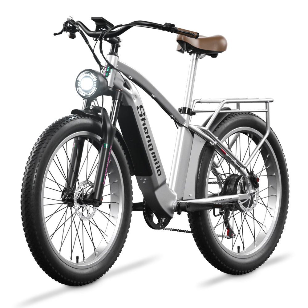 SHENGMILO MX04 | BAFANG motore 500W (PICCO 1000W)LG batteria 48V 15AH 26X3.0 fat tire E-Bike Bicicletta Elettrica 40km/h 60km con freno idraulico