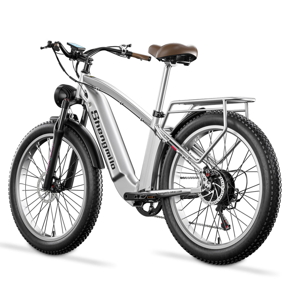 SHENGMILO MX04 | BAFANG motore 500W (PICCO 1000W)LG batteria 48V 15AH 26X3.0 fat tire E-Bike Bicicletta Elettrica 40km/h 60km con freno idraulico