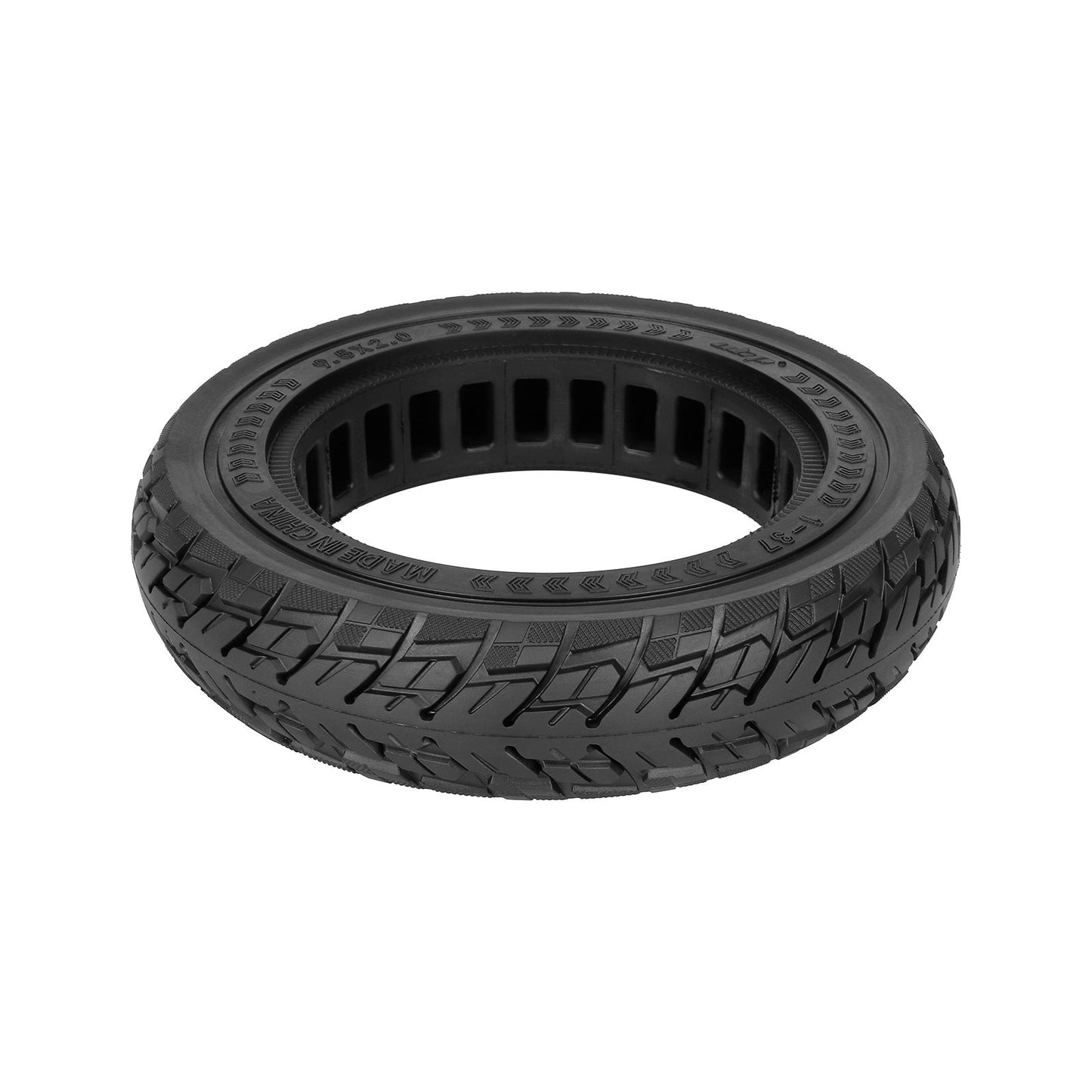 PNEUMATICO pieno gomma solida ruota 9.5x2 pollici per modifica Xiaomi, Ducati, Lexgo, Nilox, Alfa Romeo, Vivobike, Woow