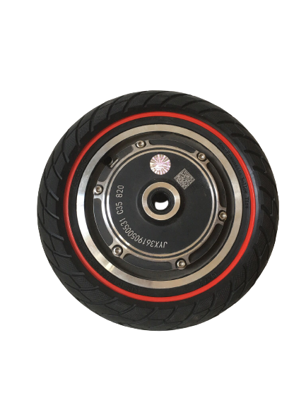 PNEUMATICO pieno gomma solida ruota 10x2.5 pollici cerchi da 34mm per monopattino Kugoo Kirin KuKirin M4/M4 Pro/KUKIRIN G2 MAX/KUKIRIN G3 PRO e altri scooters linea rossa