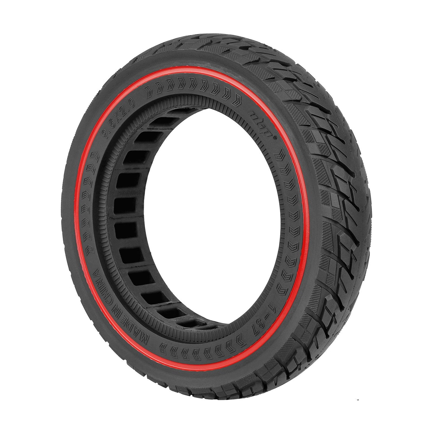 PNEUMATICO pieno gomma solida ruota 9.5x2 pollici per modifica Xiaomi, Ducati, Lexgo, Nilox, Alfa Romeo, Vivobike, Woow