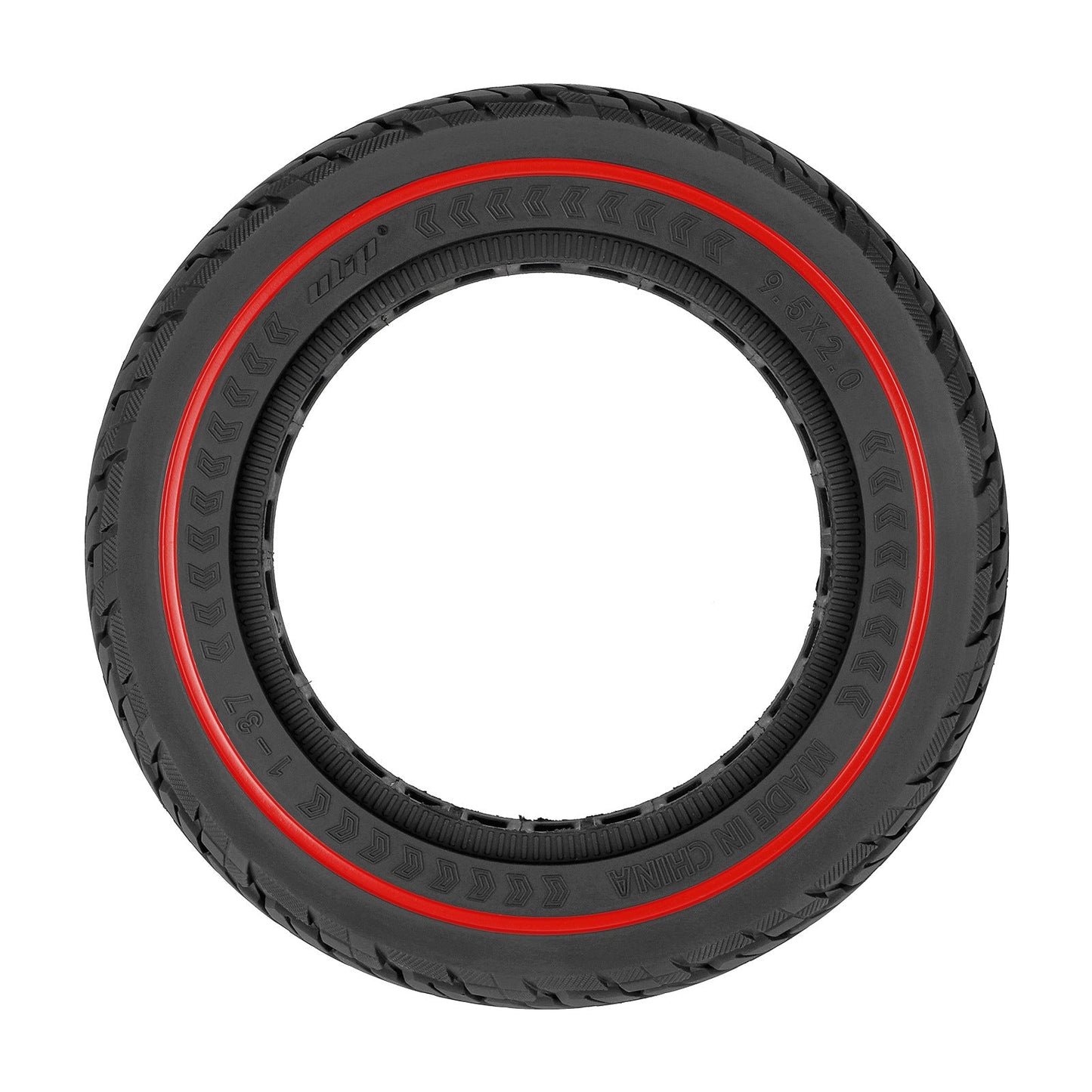 PNEUMATICO pieno gomma solida ruota 9.5x2 pollici per modifica Xiaomi, Ducati, Lexgo, Nilox, Alfa Romeo, Vivobike, Woow