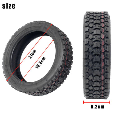 Pneumatico con punti antiscivolo 8.5x2 pollici per monopattino Xiaomi, Ducati, Lexgo, Nilox, Alfa Romeo, Vivobike, Woow (50/75-6.1) (Modello Off-Road , 50/75-6.1)