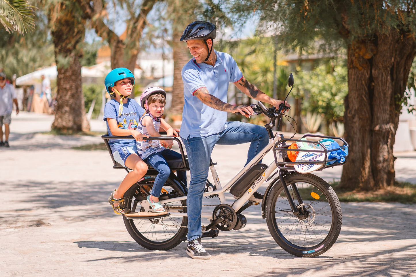 Nilox C3 Cargo Long| Bici elettrica Cargo | 250W | Autonomia 50km | Ruote da 27.5"