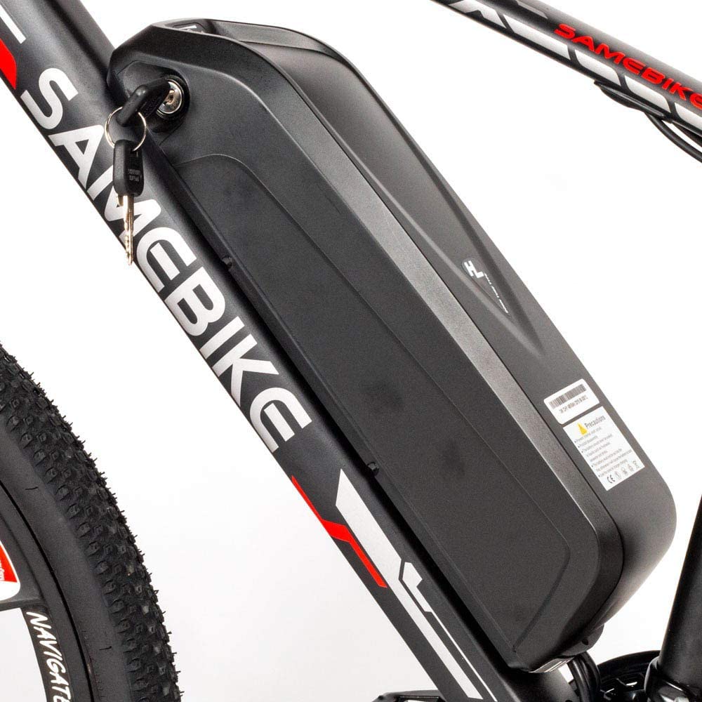 SAMEBIKE MY-SM26 Mountain Ebike | Bicicletta elettrica | Ruote 26" | Motore 350W | 48V 8Ah | Autonomia 80km | Cerchio in lega di magnesio | GARANZIA ITALIANA