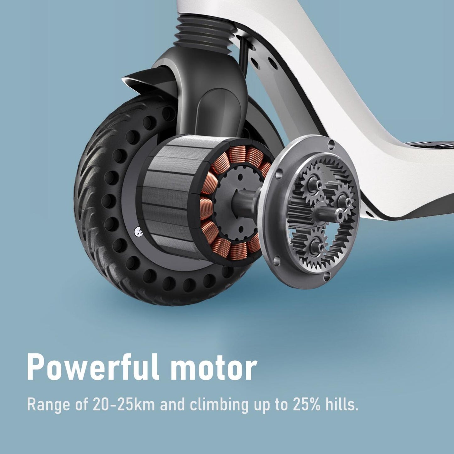 JOYOR A3 Monopattino Elettrico Garanzia Italiana 350W | 36V 7.8Ah 8" 25km/h