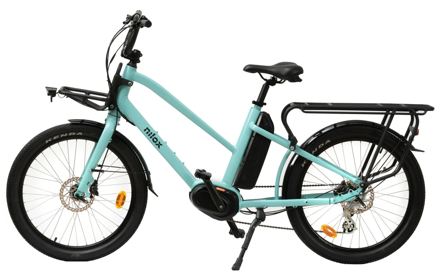 Nilox C1 Cargo Light | Bici elettrica Cargo | 250W | Autonomia fino a 55km | Ruote da 27.5"