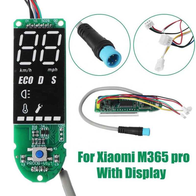 Circuito Bluetooth Scheda Madre con Cover del Cruscotto per Monopattino Xiaomi M365 con display LCD