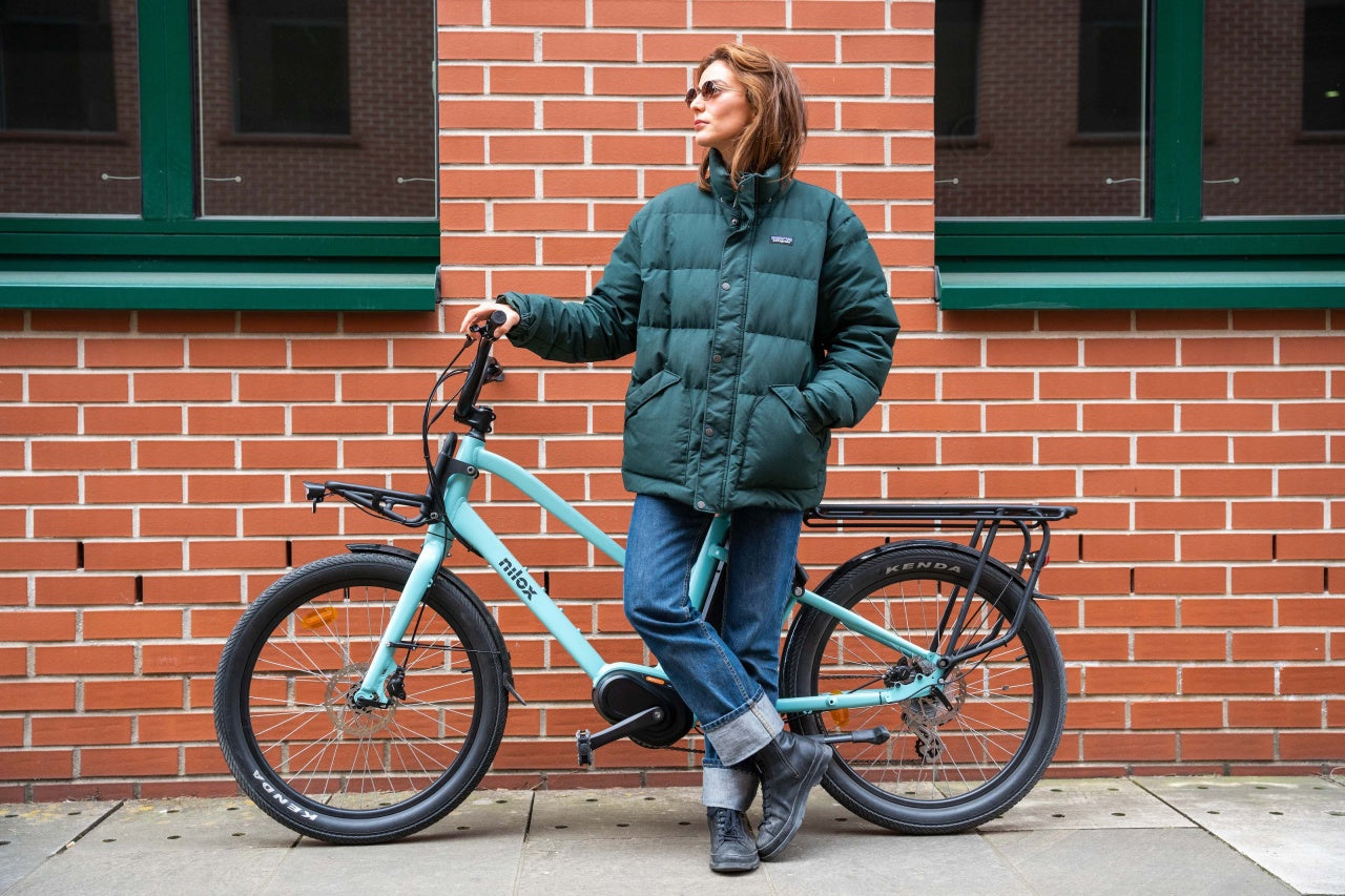 Nilox C1 Cargo Light | Bici elettrica Cargo | 250W | Autonomia fino a 55km | Ruote da 27.5"