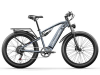 SHENGMILO MX05 | BAFANG Motore 500W (PICCO 1000W) | LG Batteria 48V 15AH | 26X3.0 Fat Tire E-Bike Bicicletta Elettrica  | 42km/h 60km con Freno Idraulico