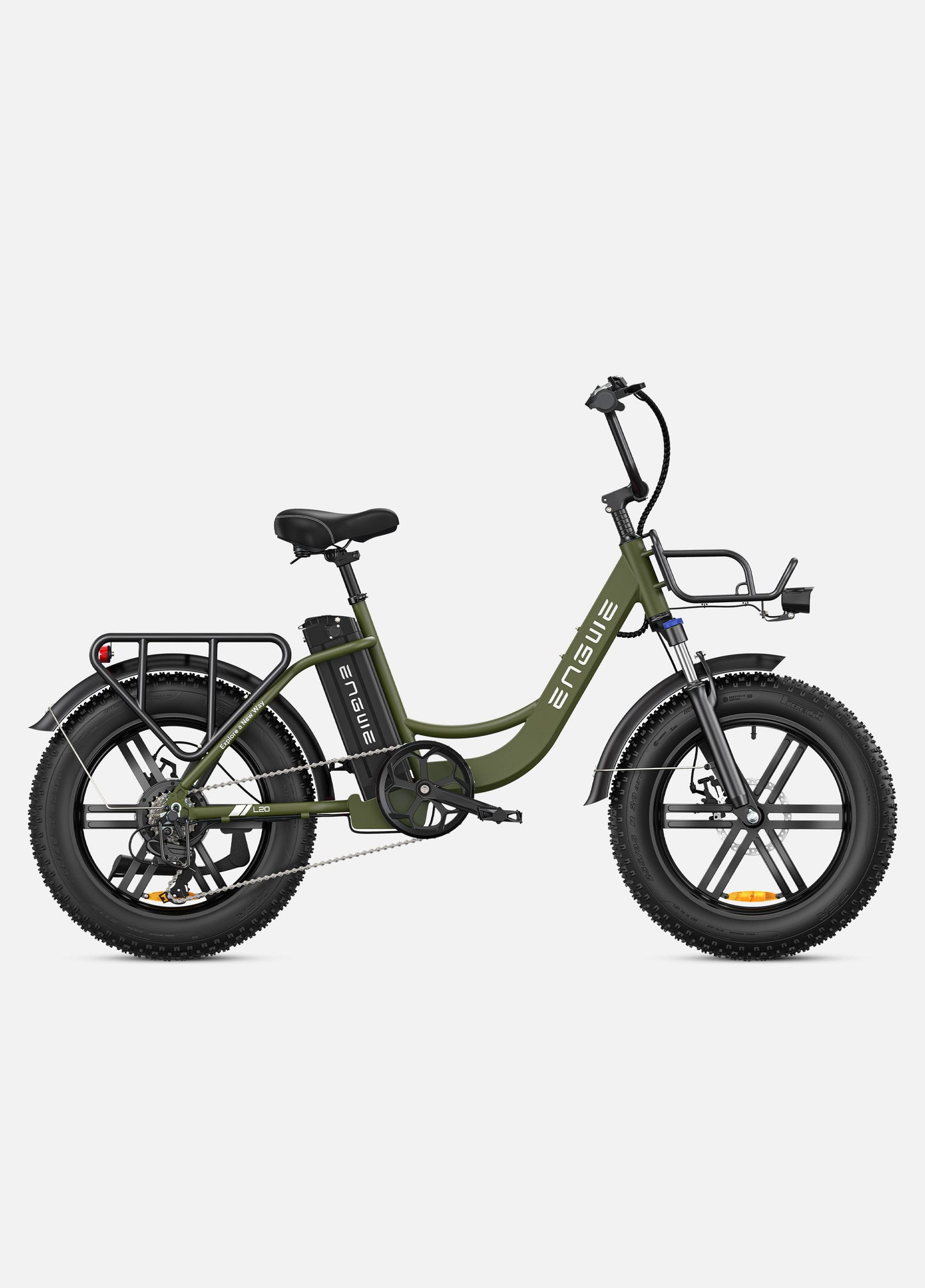 ENGWE L20 | Bicicletta Elettrica | Versatile | Motore 250W | 48V 13Ah | 25km/h | Autonomia 140Km| GARANZIA ITALIANA