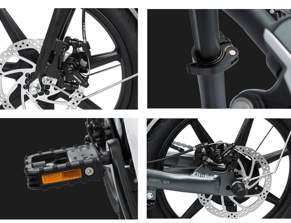 FIIDO D2S ITALIA | Bicicletta Elettrica E-Bike | Cambio Shimano | Motore 250W | Ruote da 16" FIIDO