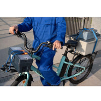 Nilox C1 Cargo Light | Bici elettrica Cargo | 250W | Autonomia fino a 55km | Ruote da 27.5"