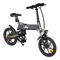 ADO A16 XE | Bicicletta elettrica | Motore 250W | 36V 7,5Ah | Foldable | garanzia italiana