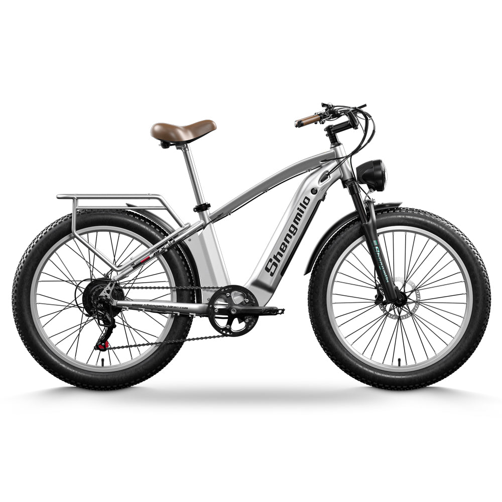 SHENGMILO MX04 | BAFANG motore 500W (PICCO 1000W)LG batteria 48V 15AH 26X3.0 fat tire  E-Bike Bicicletta Elettrica 40km/h 60km con freno idraulico