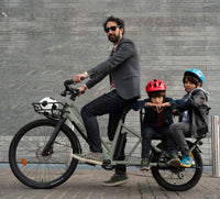 Nilox C3 Cargo Long| Bici elettrica Cargo | 250W | Autonomia 50km | Ruote da 27.5"