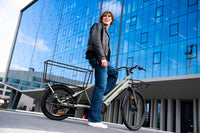 Nilox C3 Cargo Long| Bici elettrica Cargo | 250W | Autonomia 50km | Ruote da 27.5"