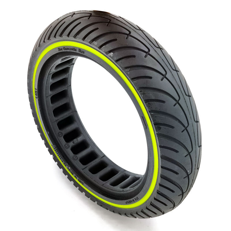 Pneumatico pieno gomma solida ruota 8.5x2 pollici ultraleggera per monopattino Xiaomi/Ducati/Lexgo/Nilox/Alfa Romeo/Vivobike/Woow e Altri-Fluorescente